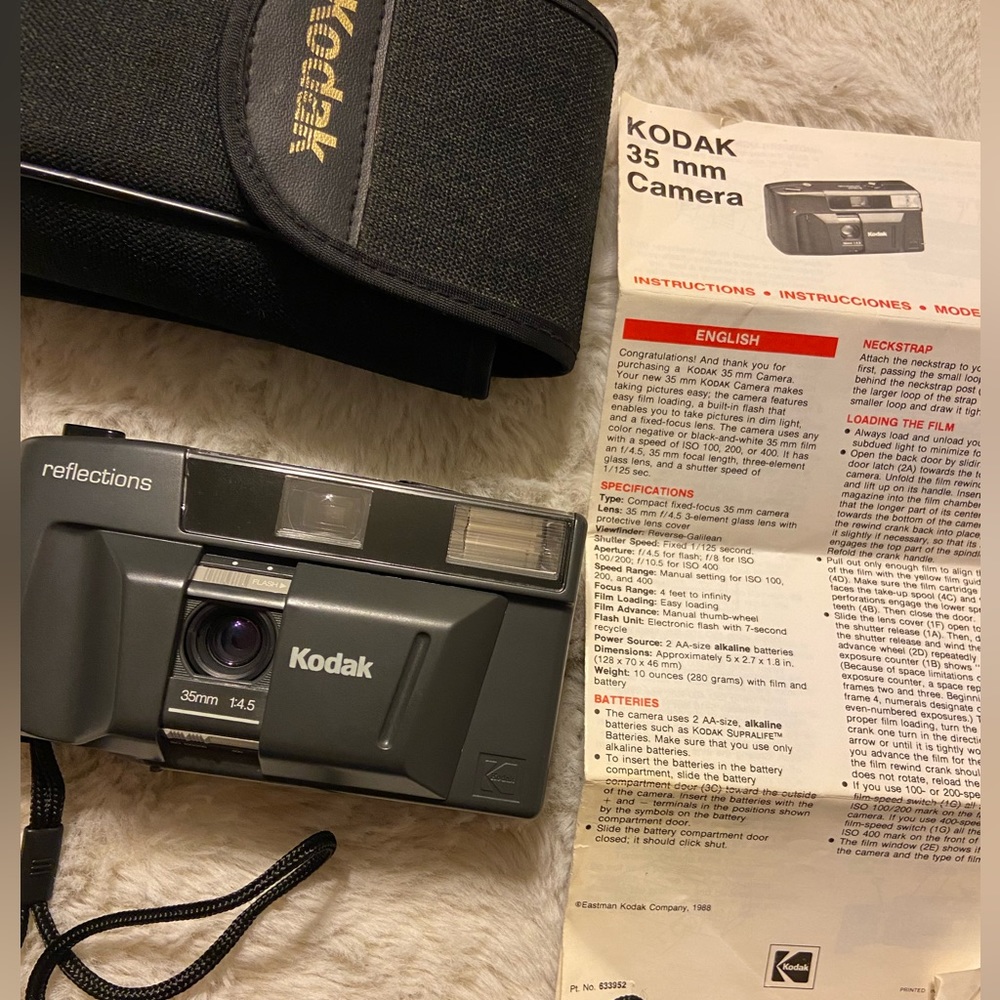 1988 Like new KODAK reflections 35MM camera - Picture 1 of 10